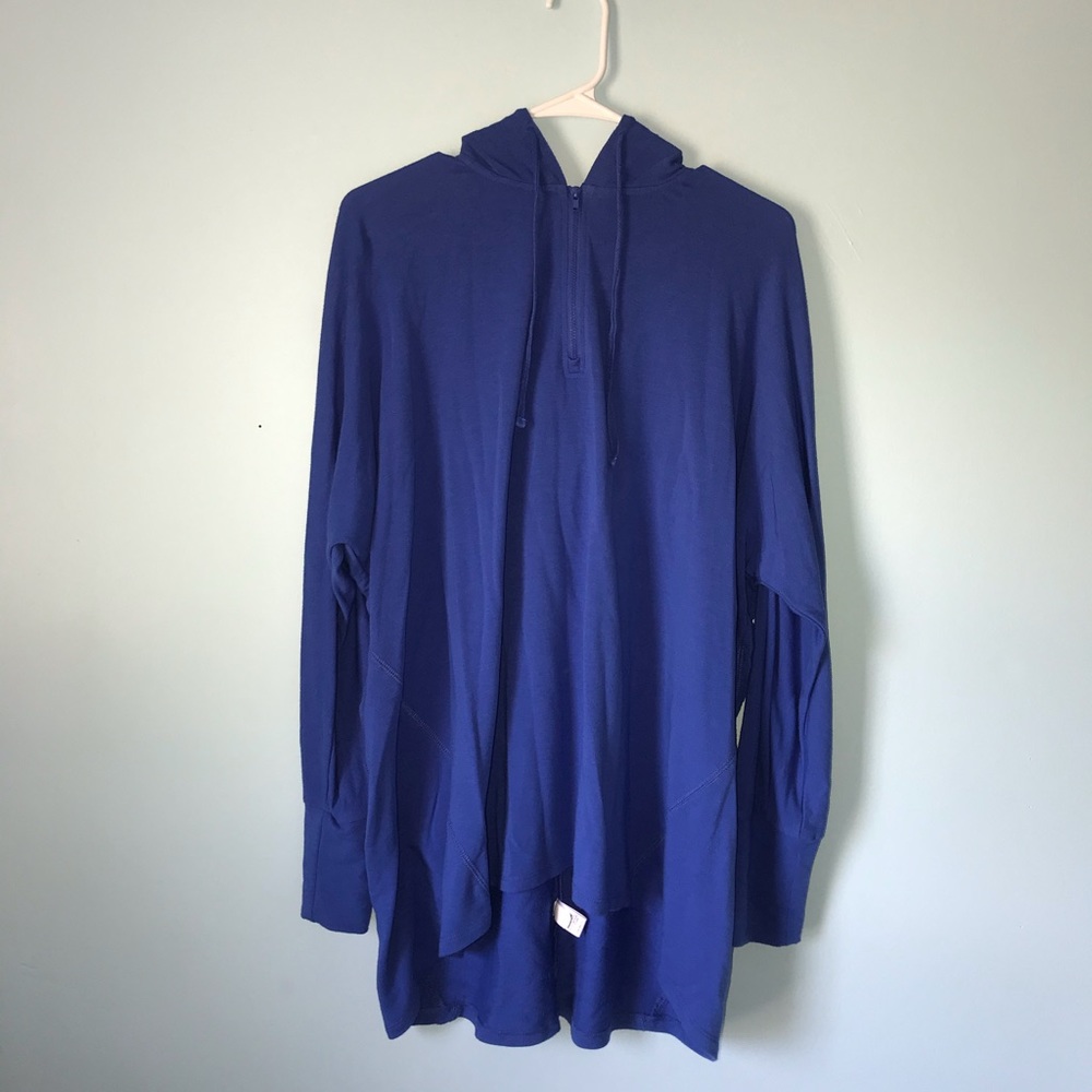 blue quarter zip (size XL)